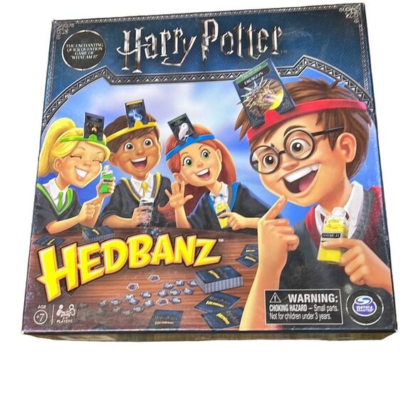 Spin Master Kids Harry Potter Family Night Hedbanz Card Game One Size - Picture 1 of 6